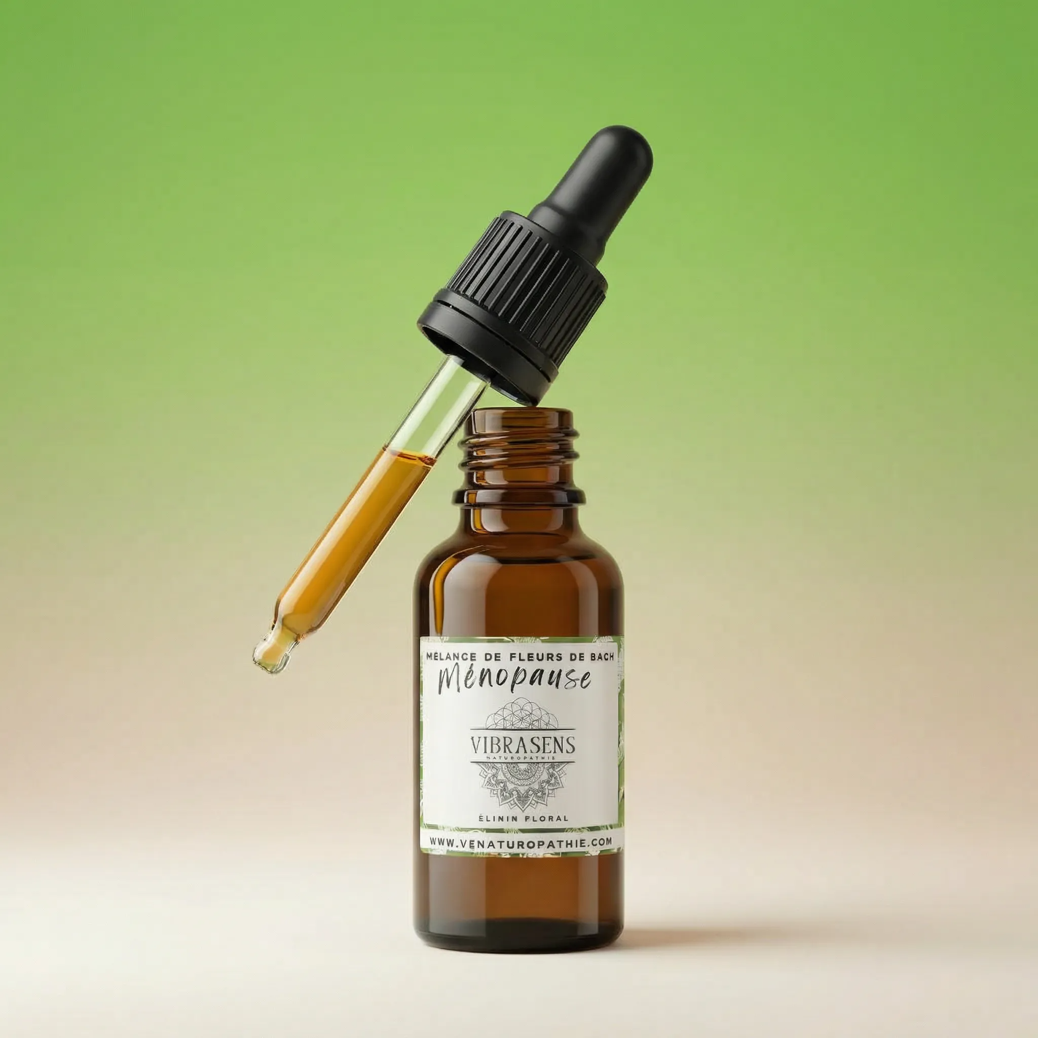 MENOPAUSE - Mélange de Fleurs de Bach | Émotions apaisées & équilibre hormonal naturel