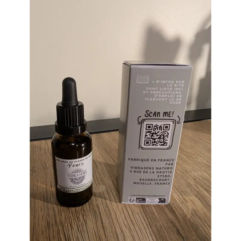 PEURS-ANXIETE - Mélange de Fleurs de Bach | Apaisement émotionnel et sécurité intérieure