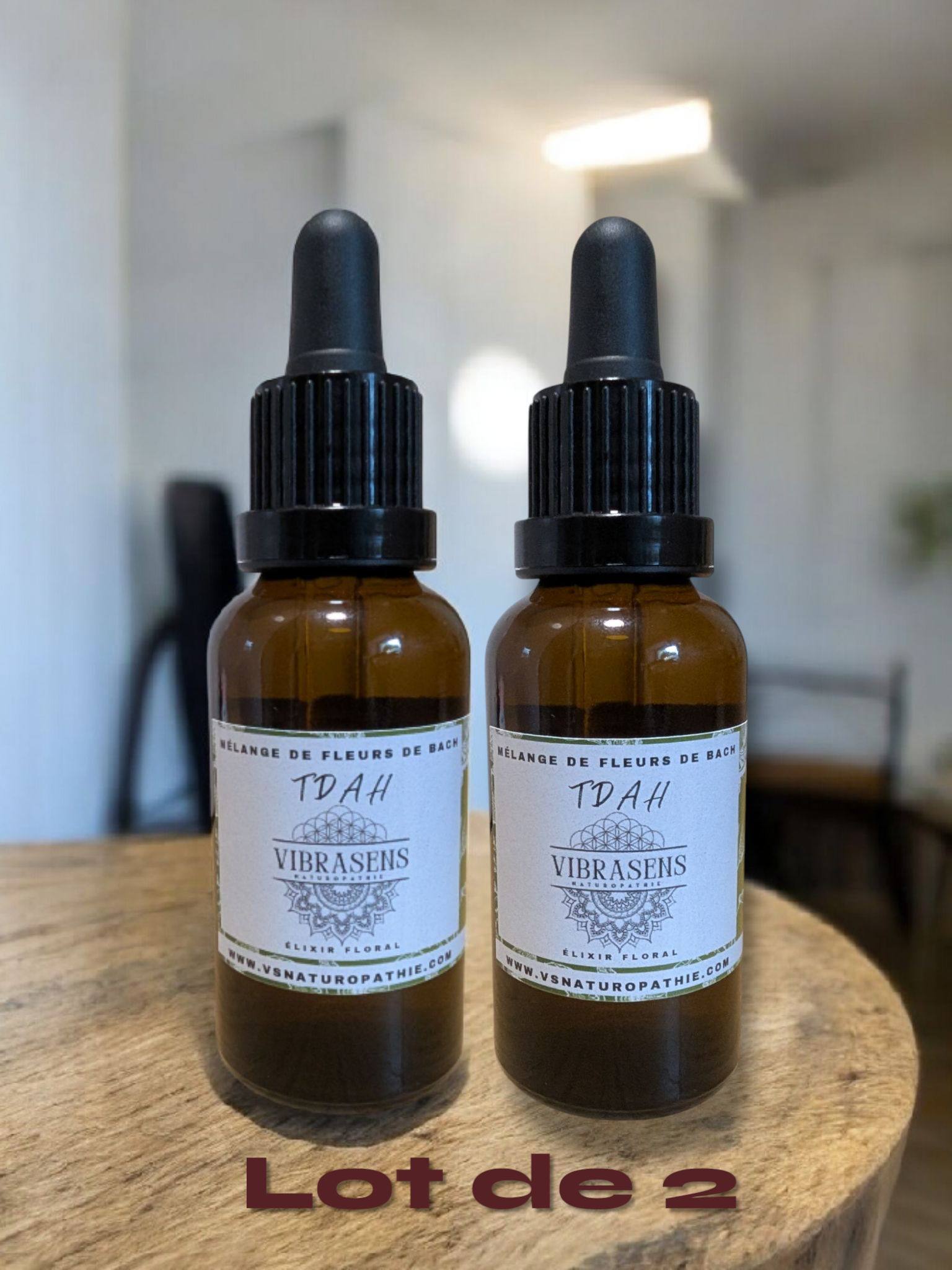 Mélange de Fleurs de Bach – TDAH | Élixir floral naturel