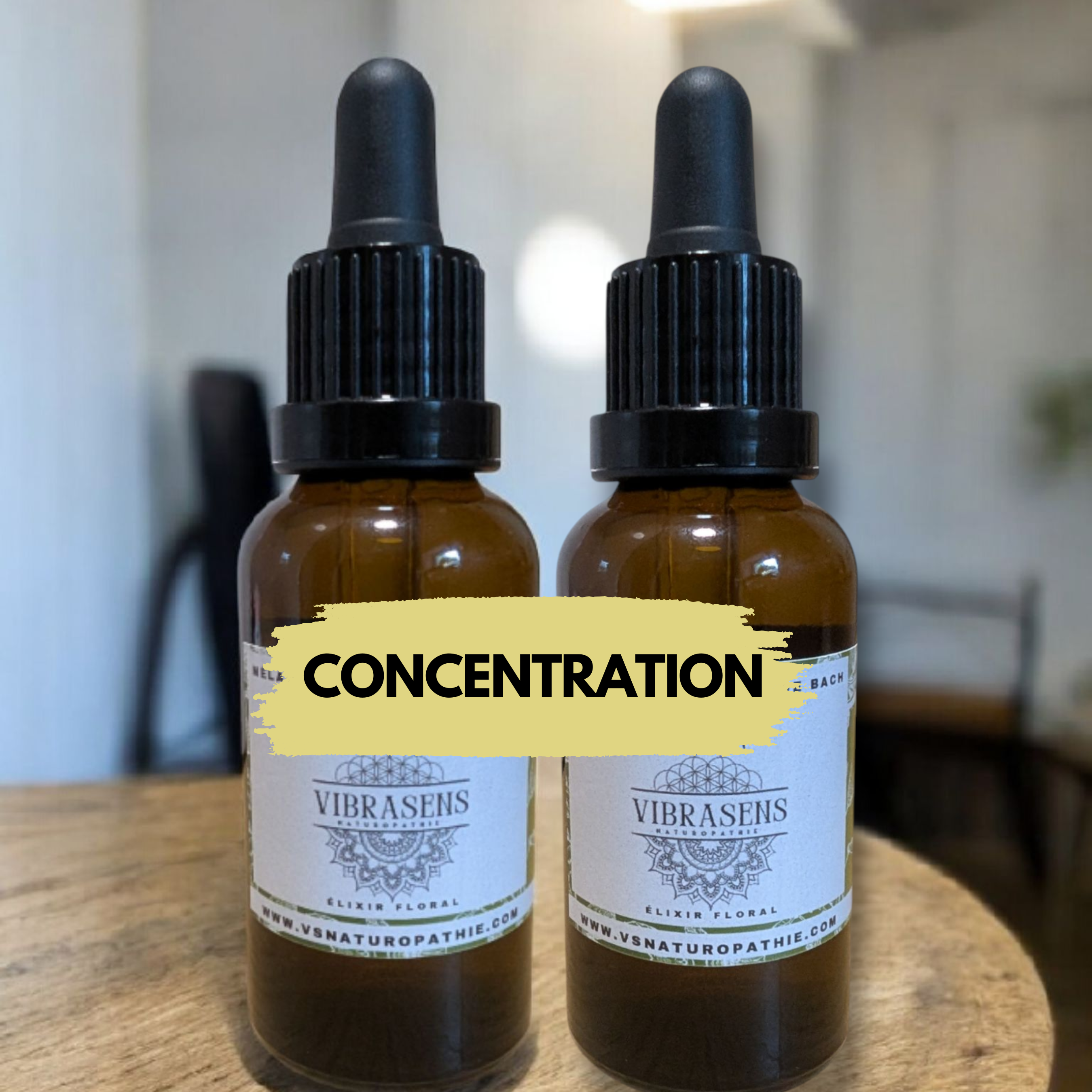 Mélange de Fleurs de Bach - Concentration - Elixir floral | 30 ml naturel vu sur TIKTOK