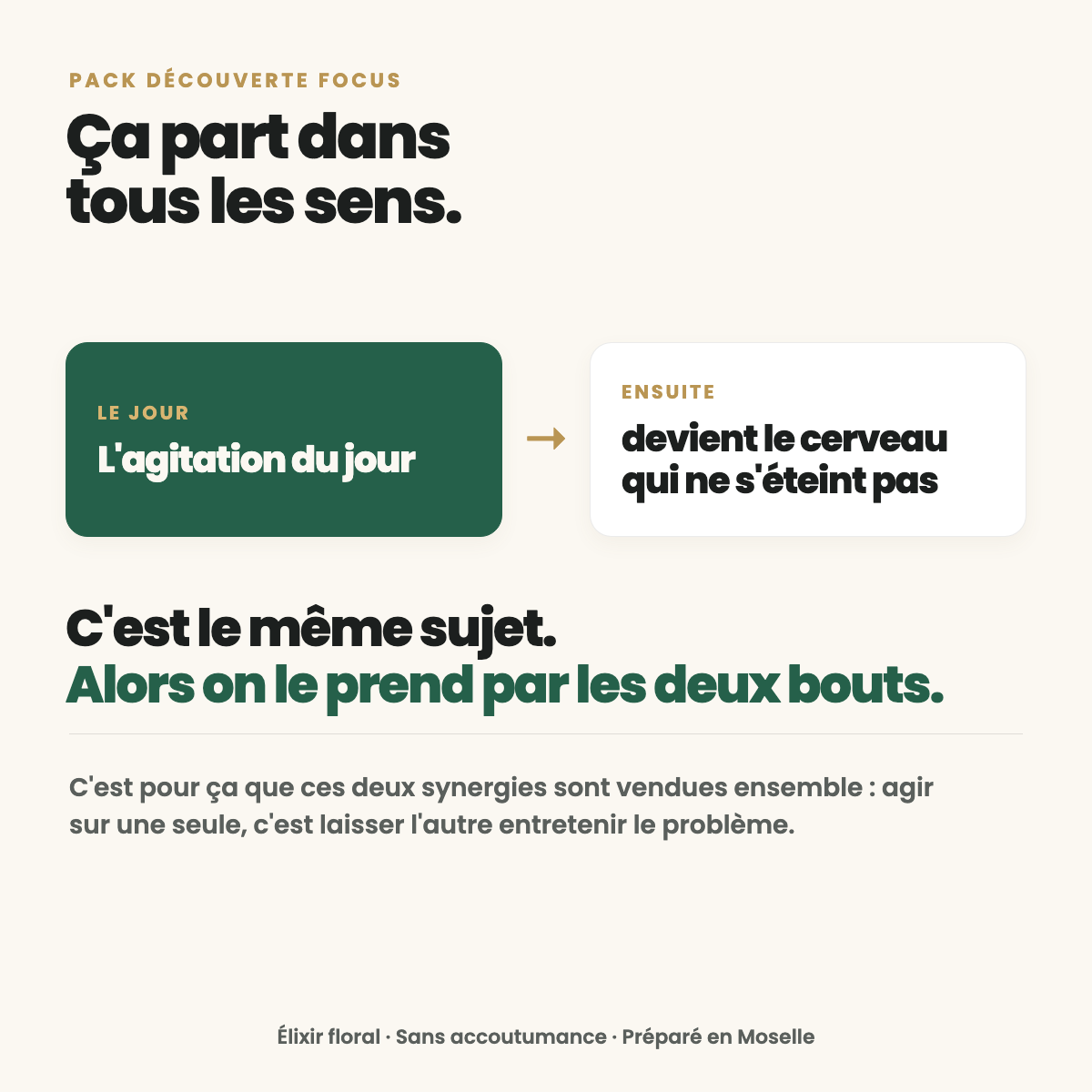 Pack Découverte Focus — TDAH & Sommeil