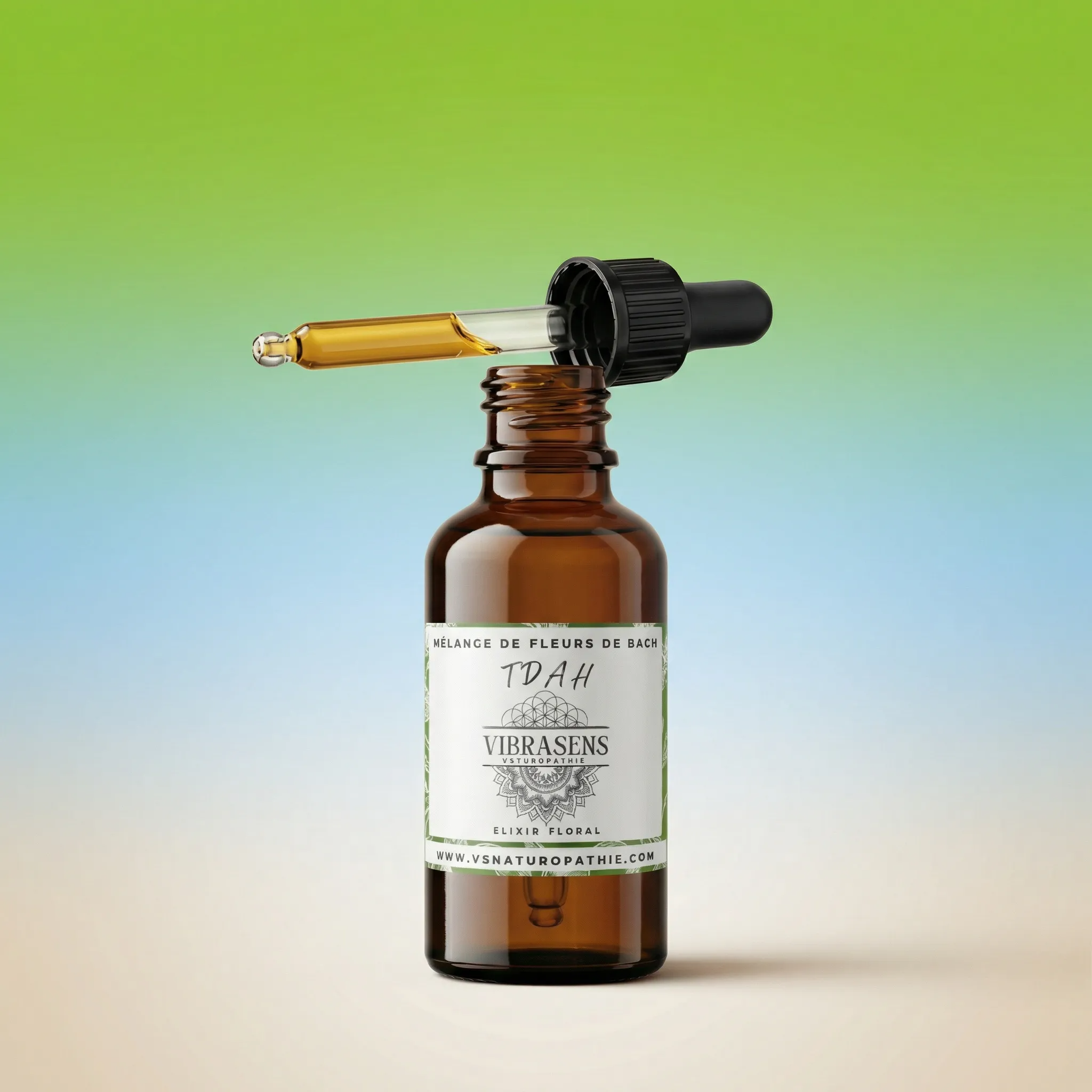 Focus et Calme - TDAH - Mélange de Fleurs de Bach | Élixir floral naturel