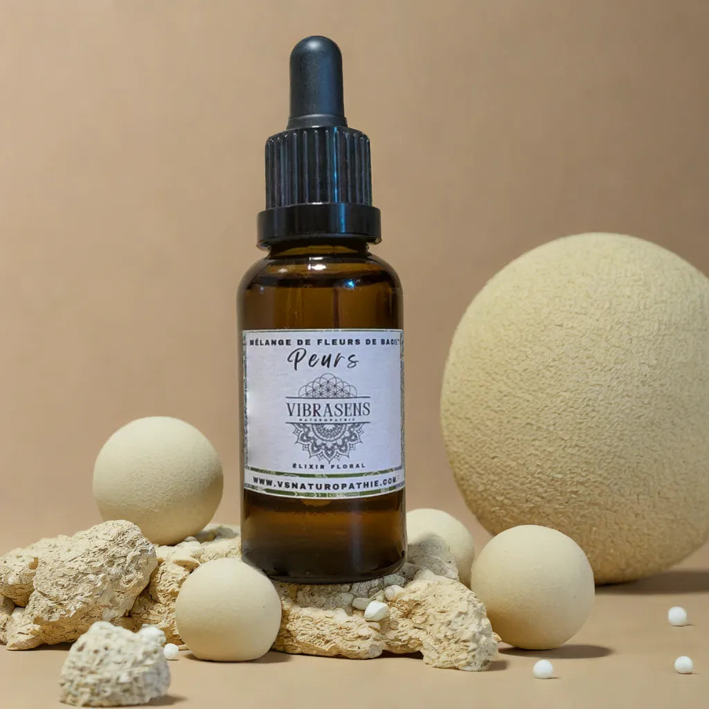 PEURS-ANXIETE - Mélange de Fleurs de Bach | Apaisement émotionnel et sécurité intérieure