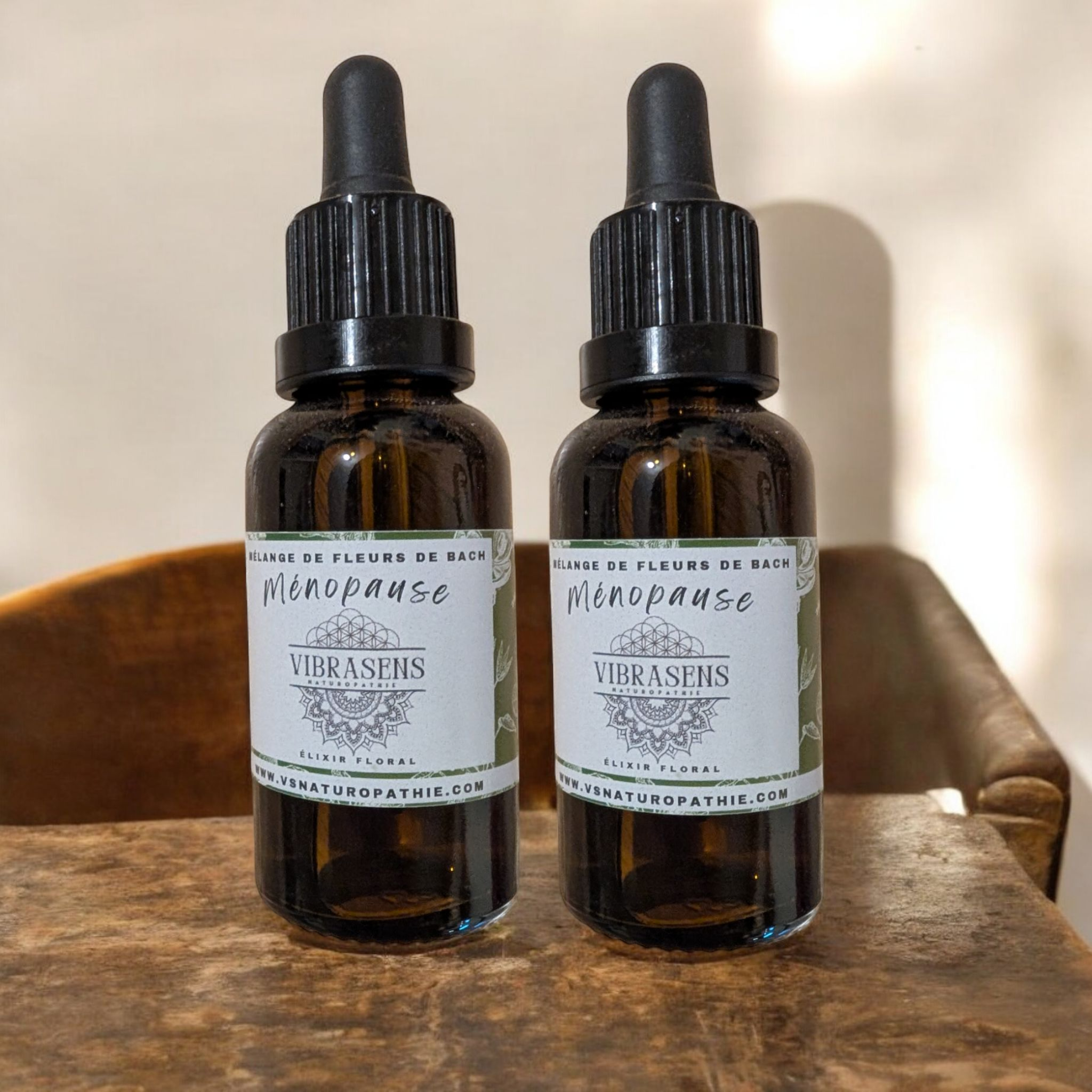 MENOPAUSE - Mélange de Fleurs de Bach | Émotions apaisées & équilibre hormonal naturel