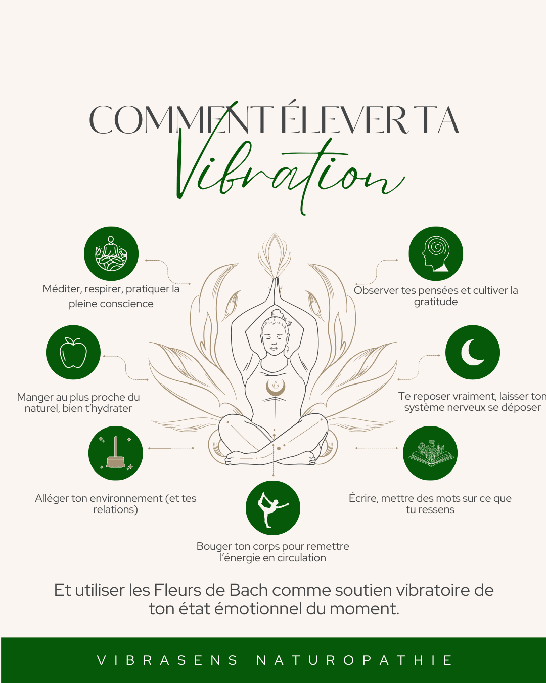 Comment élever ta vibration grâce aux fleurs de Bach - Vibrasens Naturopathie