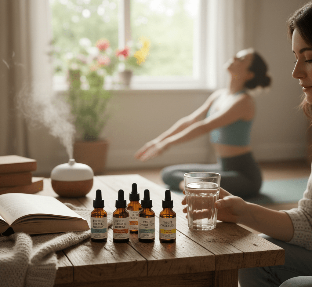 Fleurs  de Bach et stress : que disent vraiment les études (et l’expérience de terrain) ? - Vibrasens Naturopathie