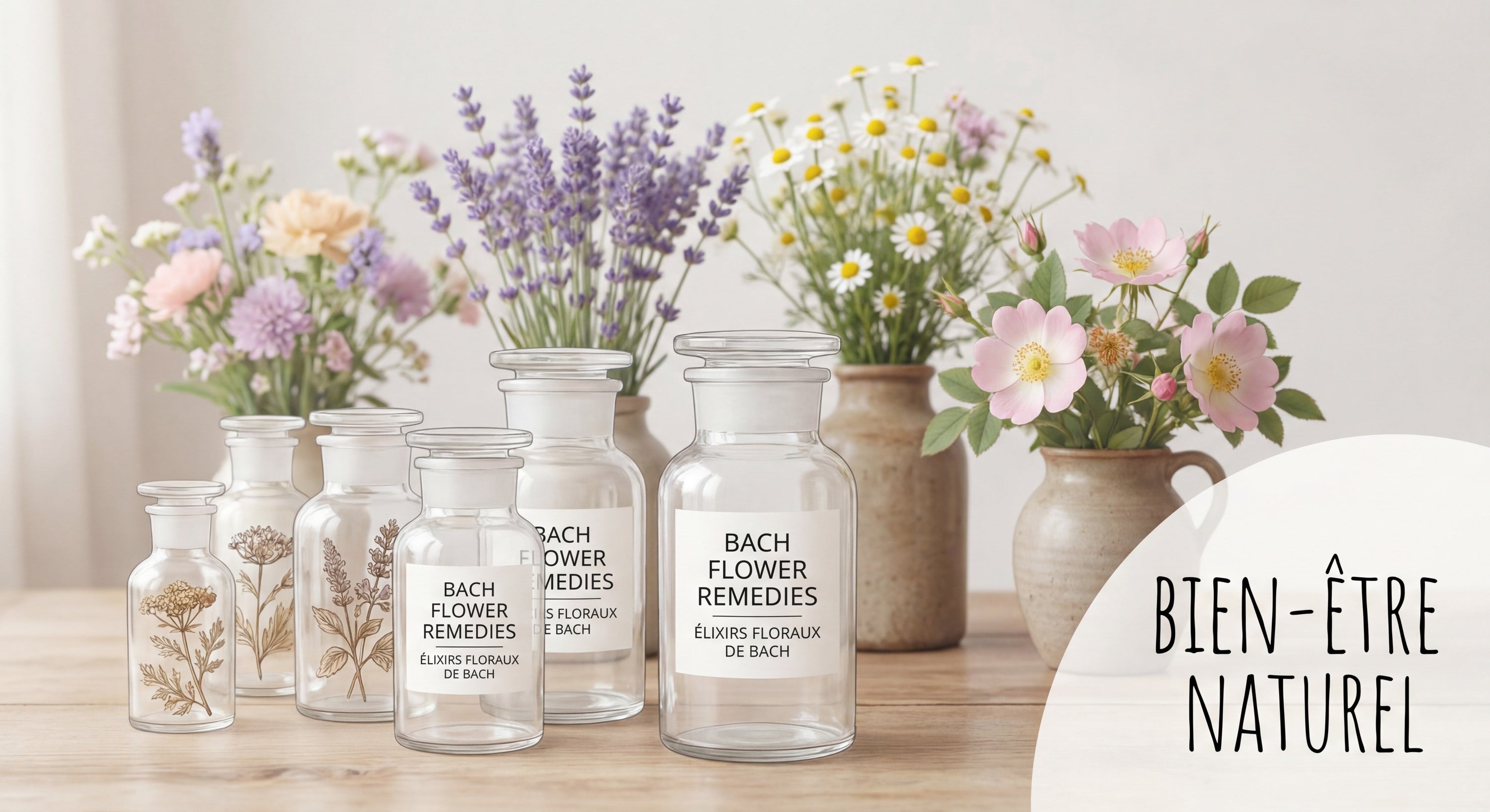 Que soignent les fleurs de Bach ? comprendre les bienfaits des elixirs floraux - Vibrasens Naturopathie