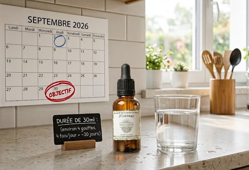 Combien de temps dure un flacon de Fleurs de Bach ? - Vibrasens Naturopathie