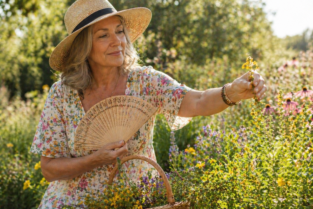 Fleurs de Bach et ménopause : 8 fleurs pour traverser cette période sereinement - Vibrasens Naturopathie