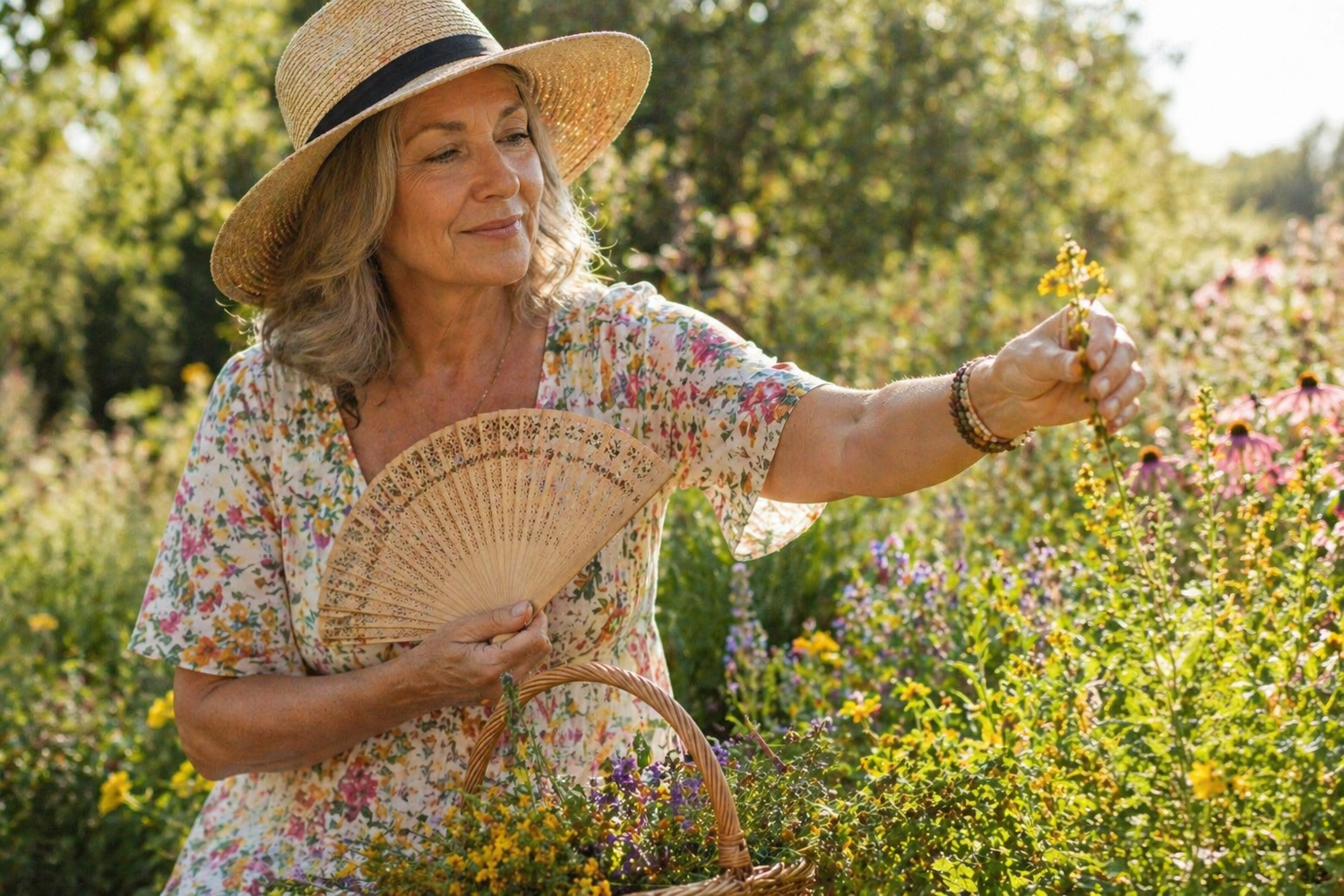 Fleurs de Bach et ménopause : 8 fleurs pour traverser cette période sereinement