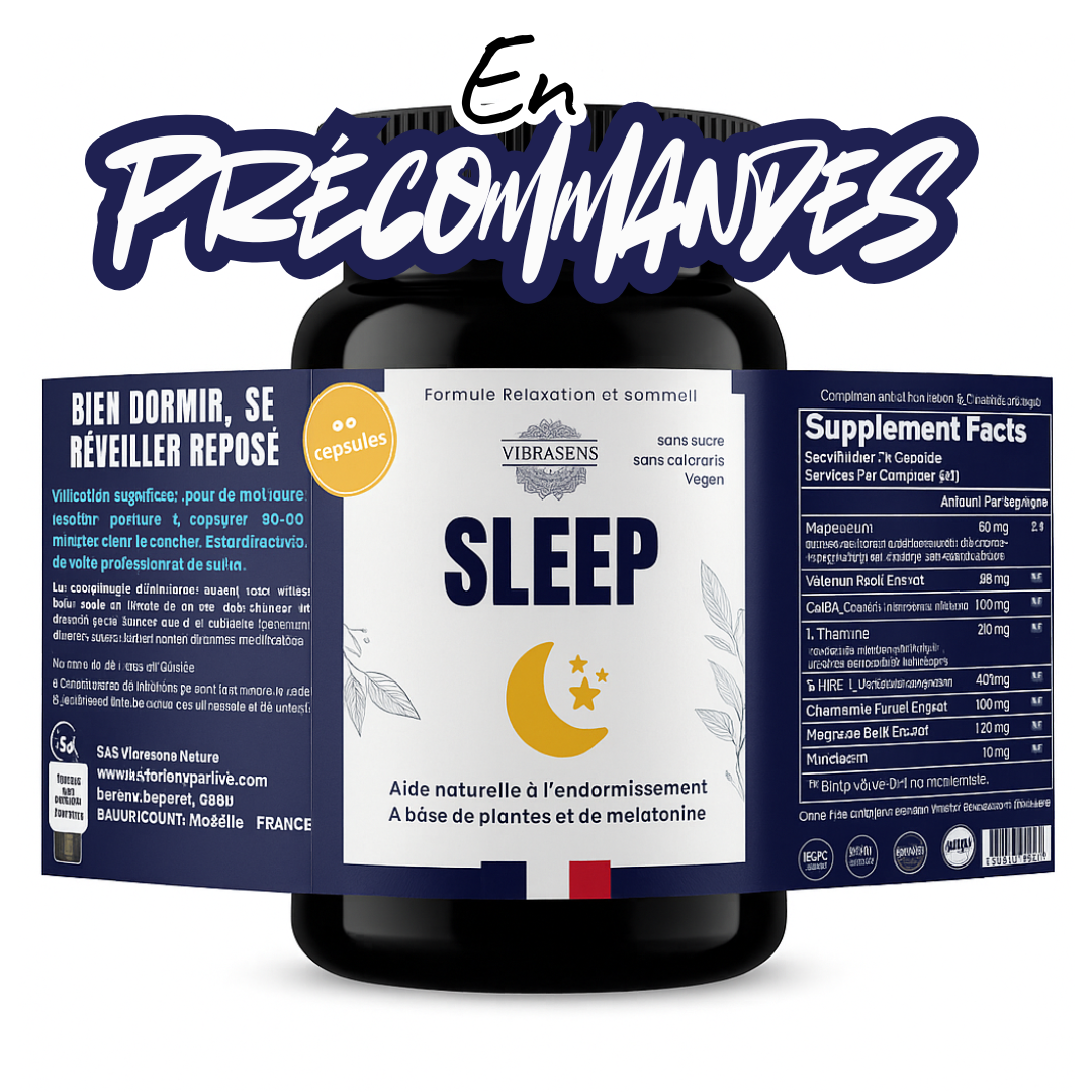 PRECOMMANDES - Sleep complément alimentaire Sommeil naturel large action