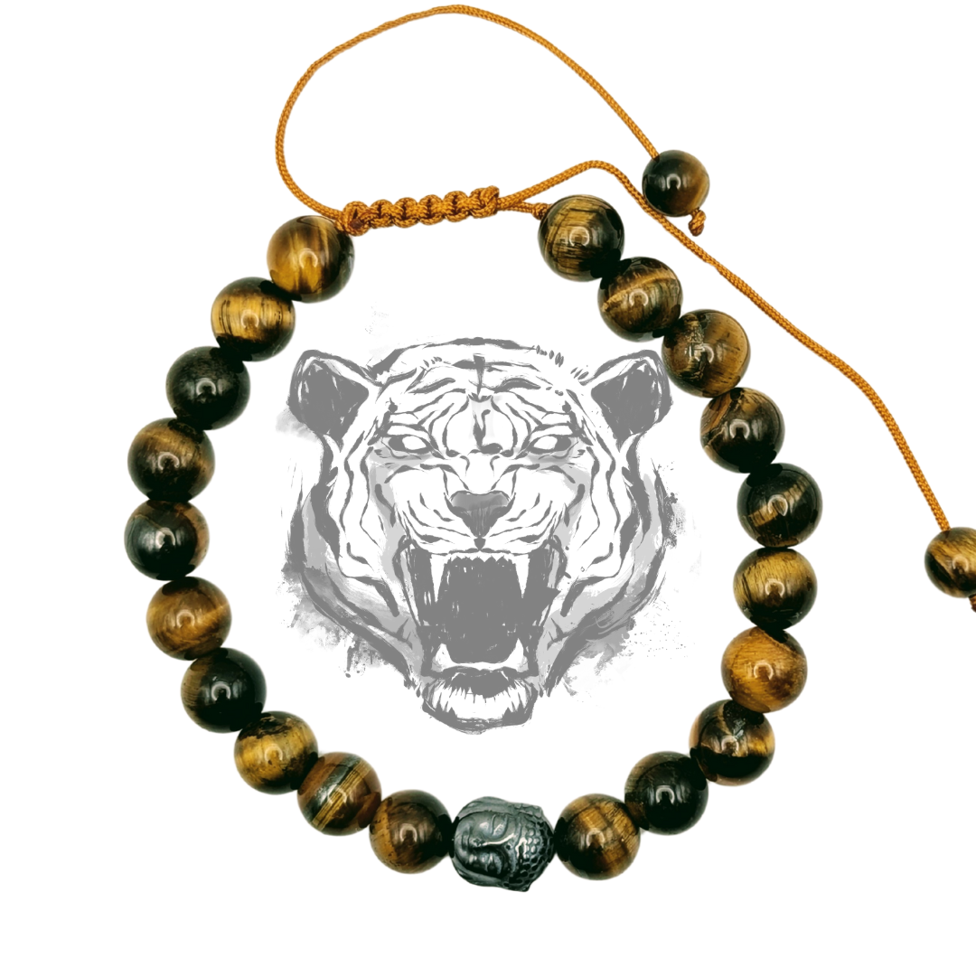 Bracelet Œil du Tigre – Force, Protection &amp; Confiance en Soi