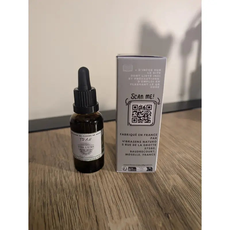 TDAH - Mélange de Fleurs de Bach | Élixir floral naturel