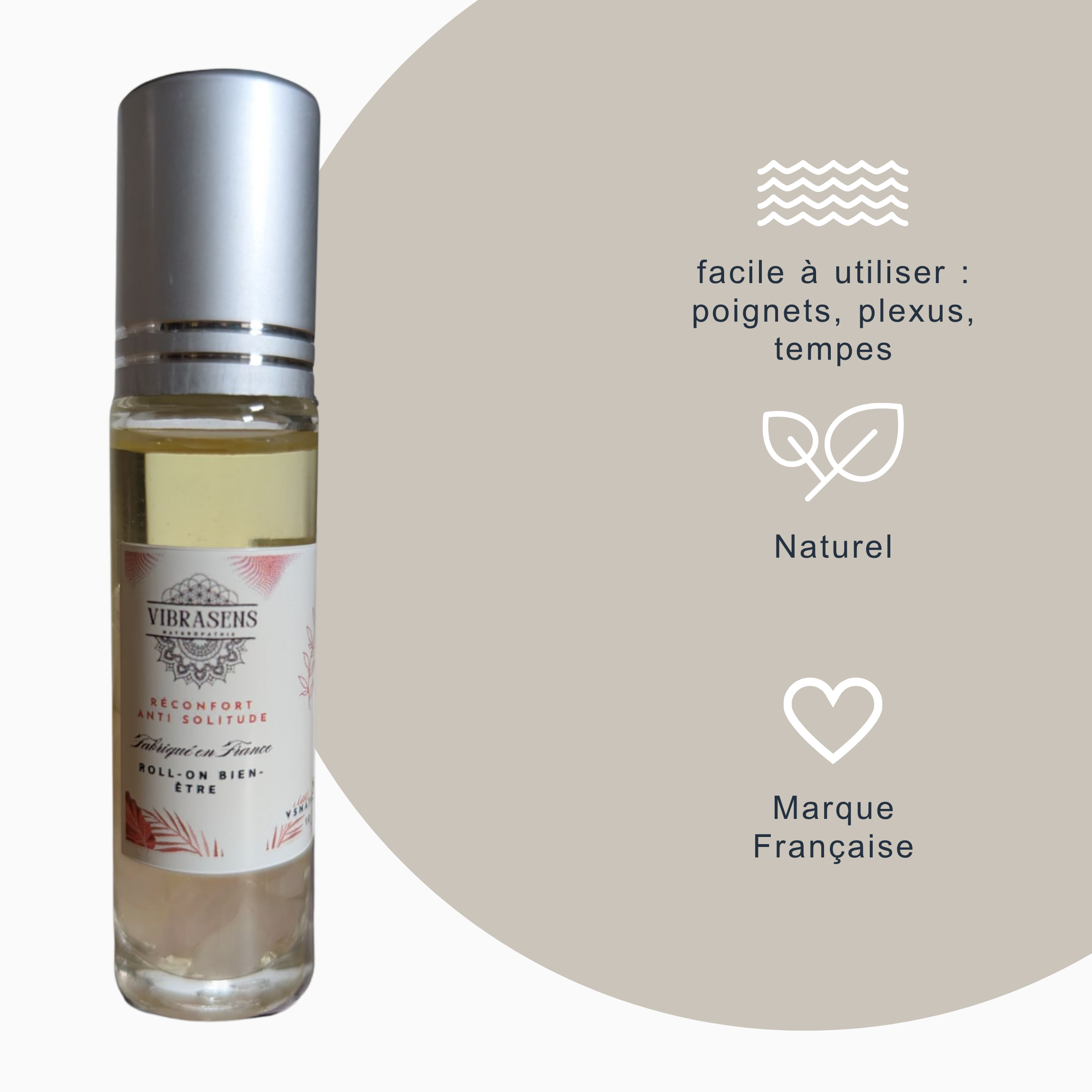 Roll-on Réconfort – Anti-solitude &amp; bien être émotionnel – 10 ml