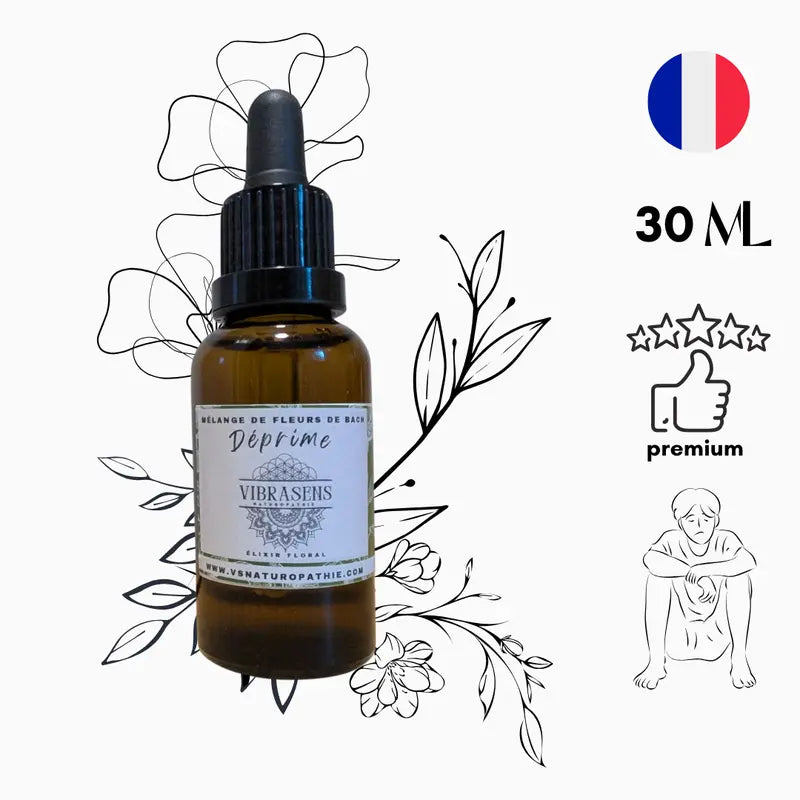 DEPRIME - Mélange de fleurs de Bach | Elan et lumière intérieure