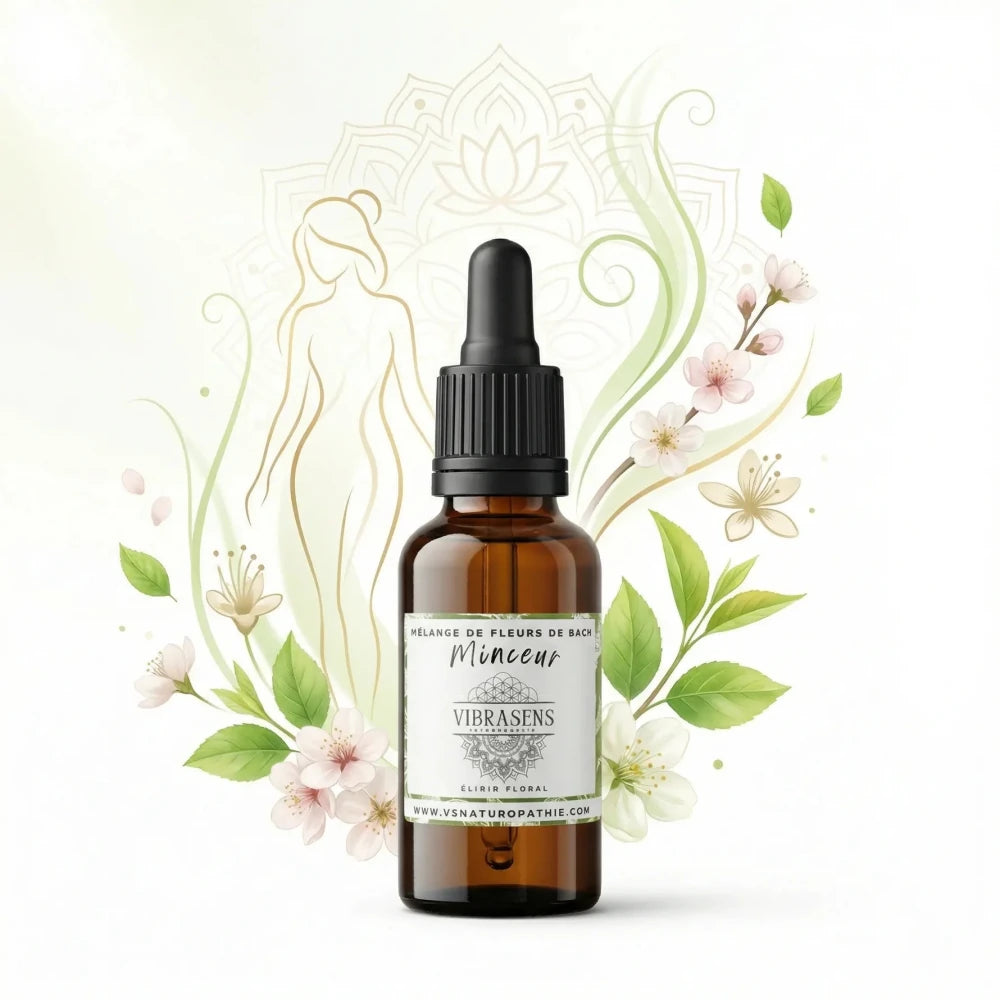MINCEUR | Fringales émotionnelles - perte de poids durable | Fleurs de Bach - Vibrasens Naturopathie