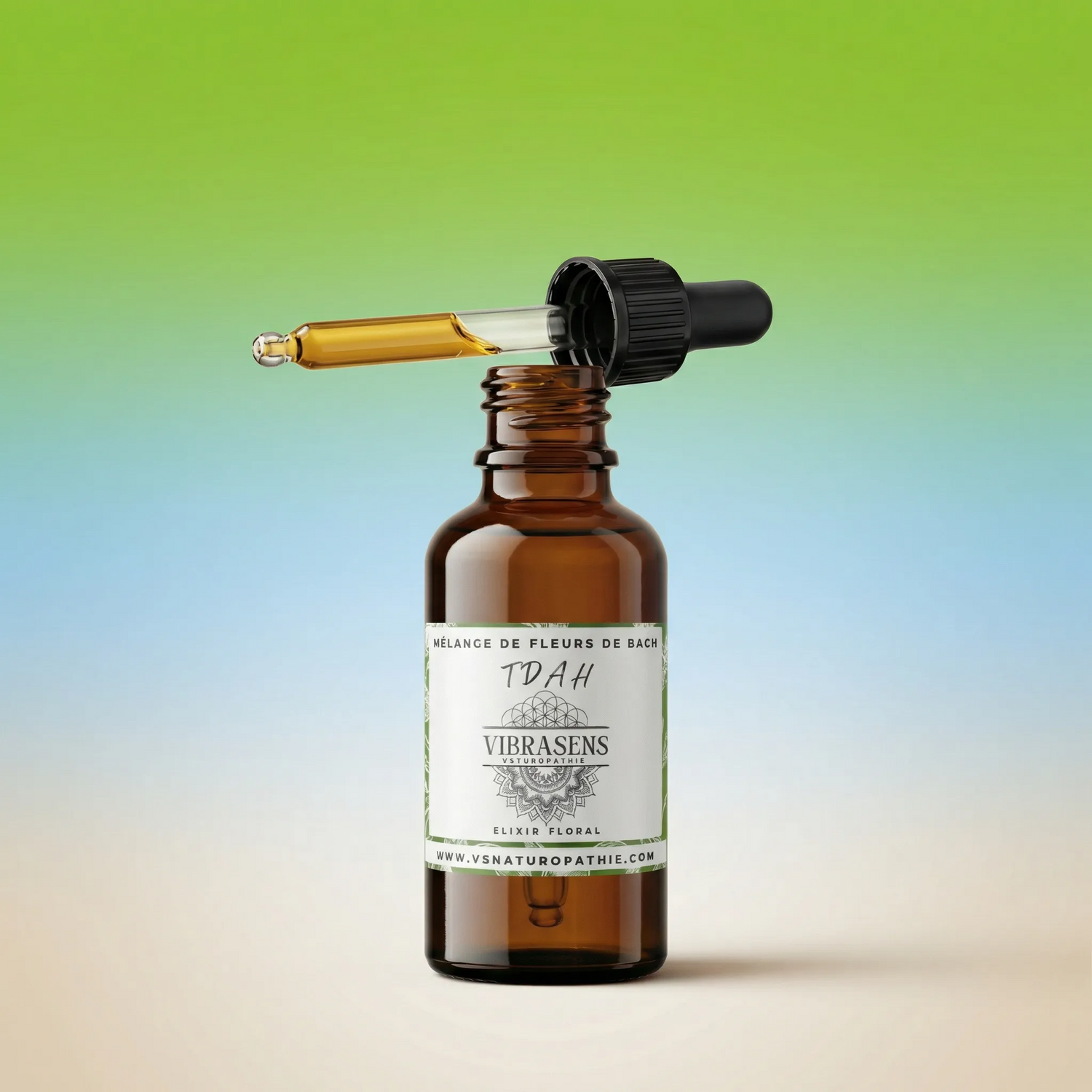 Focus et Calme - TDAH - Mélange de Fleurs de Bach | Élixir floral naturel
