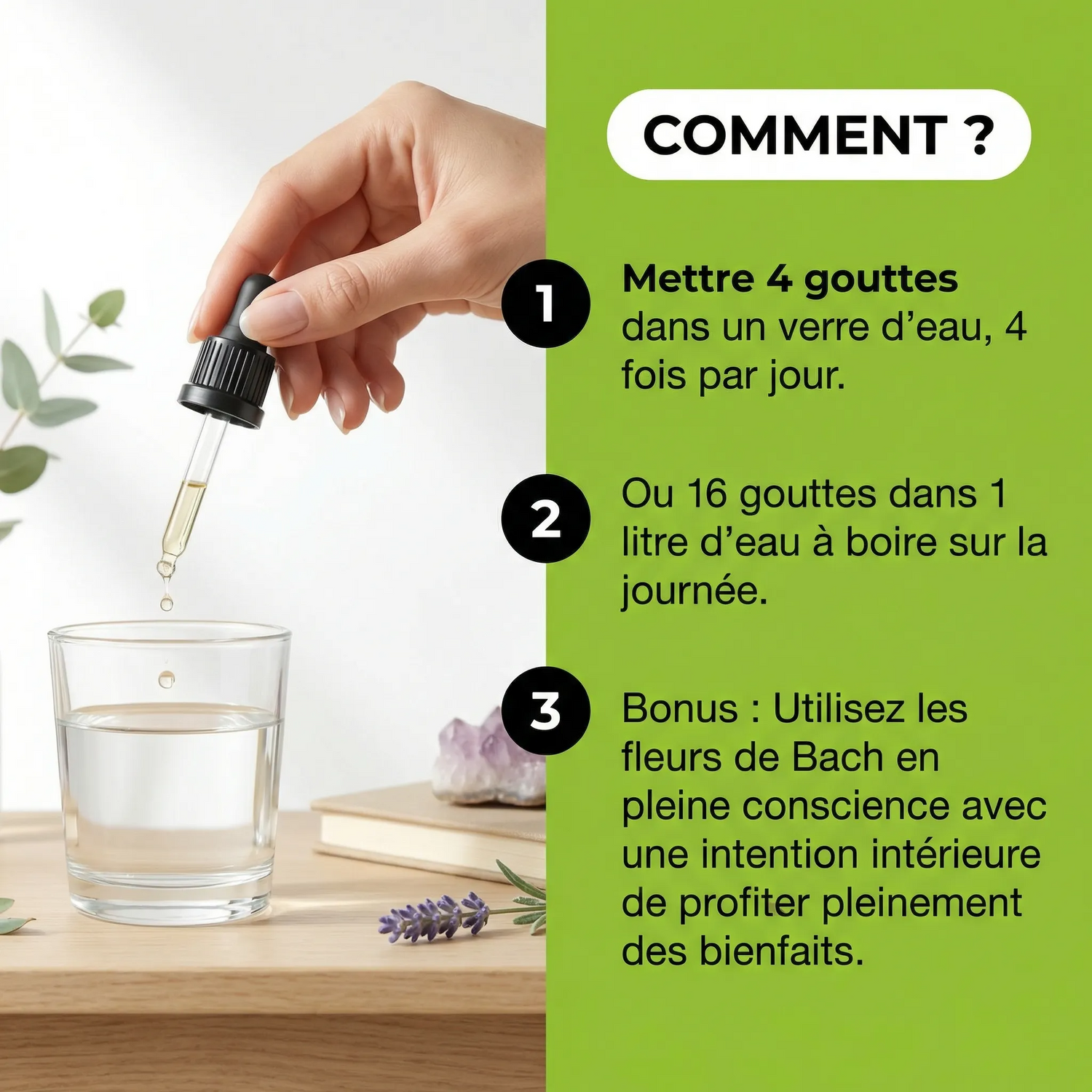 PEURS-ANXIETE - Mélange de Fleurs de Bach | Apaisement émotionnel et sécurité intérieure