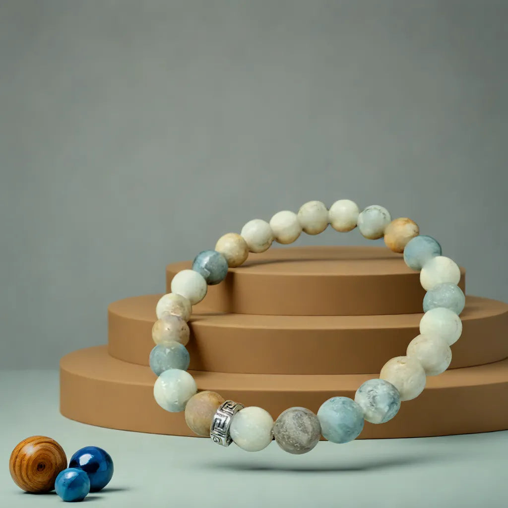 Bracelet Amazonite – Calme Intérieur et Expression de Soi
