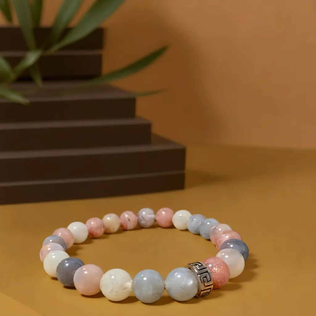 Bracelet Pierre de Lune – Fertilité, Intuition et Féminin Sacré