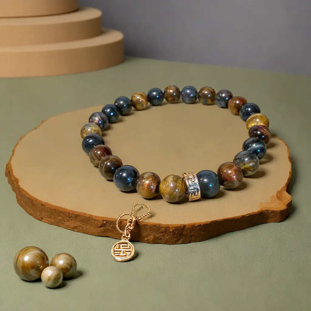 Bracelet Triple Œil | Protection, Force et Clarté