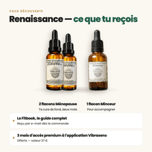 Pack Découverte Renaissance — Ménopause & Minceur