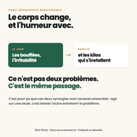 Pack Découverte Renaissance — Ménopause & Minceur - Vibrasens Naturopathie