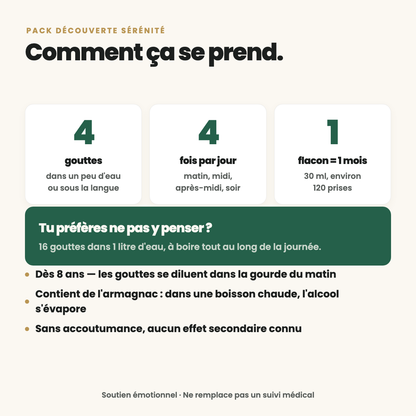 Pack Découverte Sérénité — Stress &amp; Sommeil