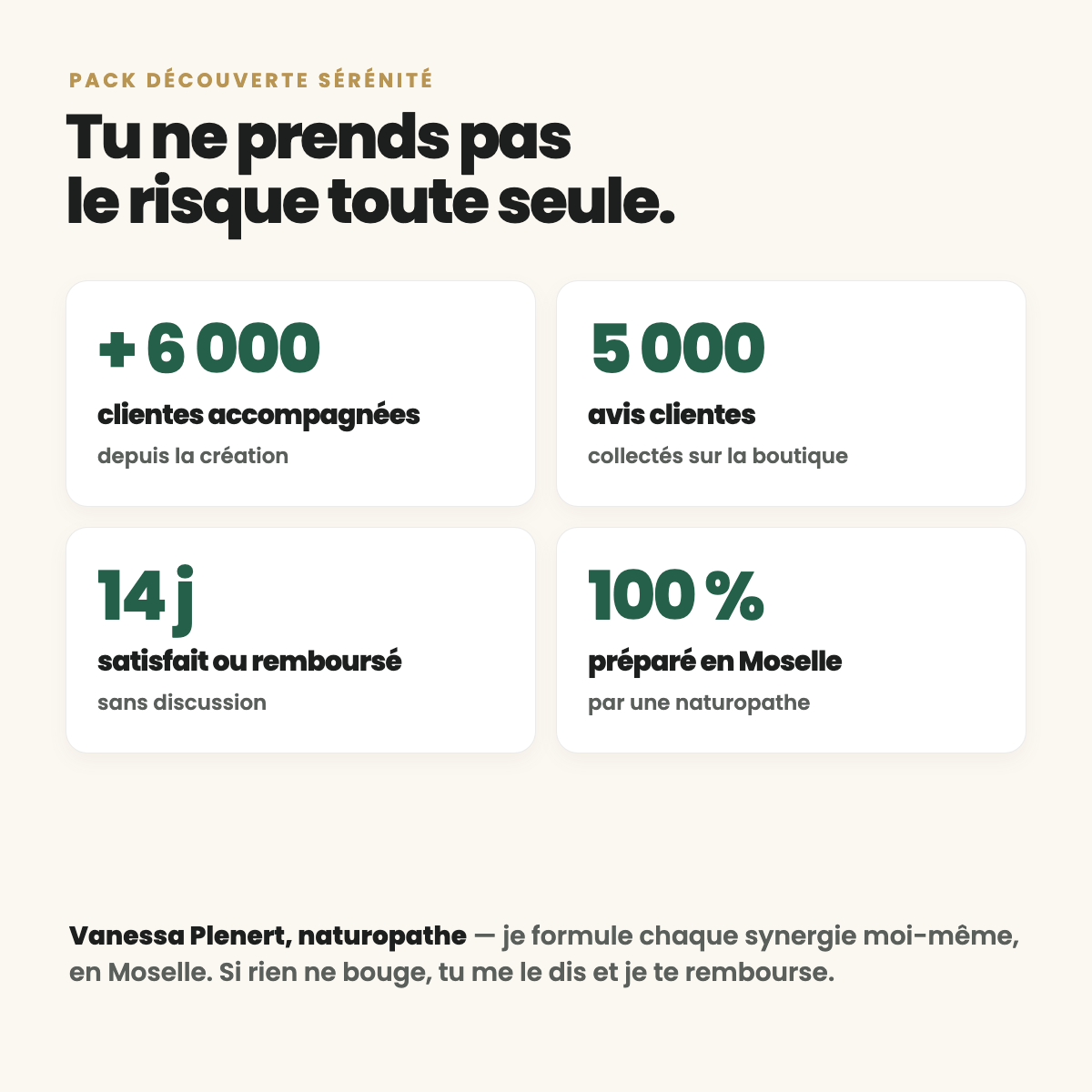 Pack Découverte Sérénité — Stress &amp; Sommeil